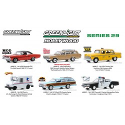 Greenlight Hollywood Series 29 - Six Car Set