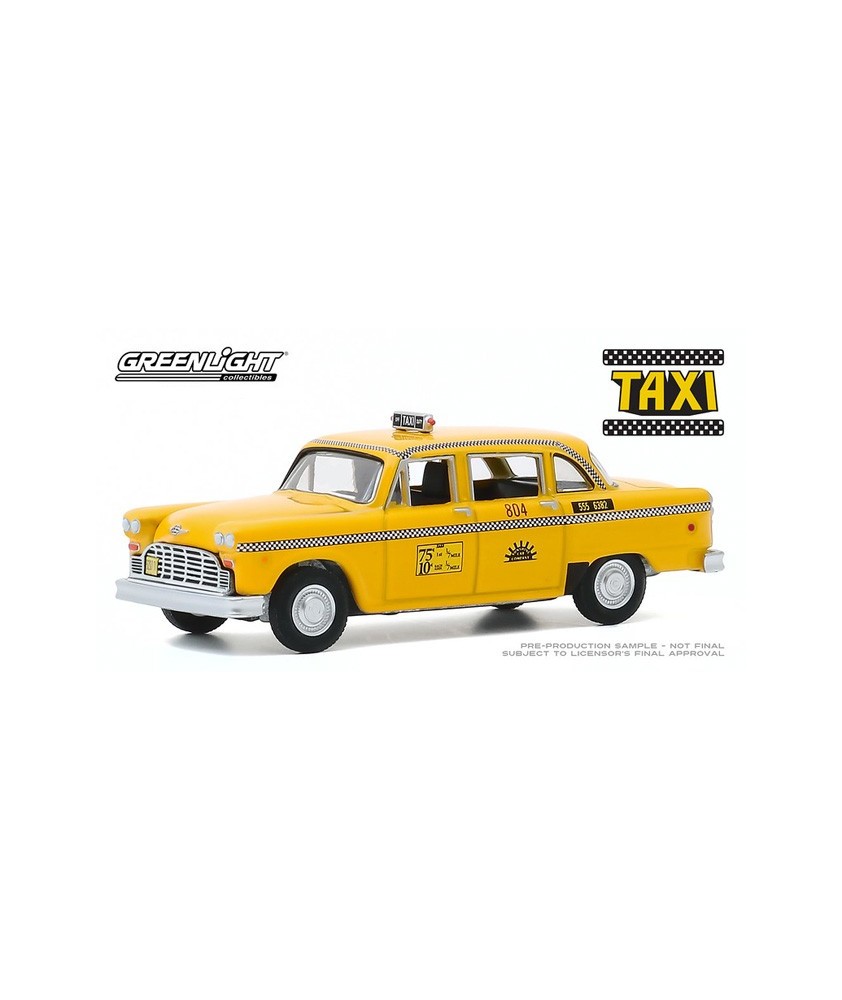 Greenlight Hollywood Series 29 - 1974 Checker Taxi Sunshine Cab Company