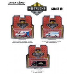 Greenlight H.D. Trucks Series 19 - Three Truck Set