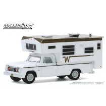 Greenlight Hobby Exclusive - 1966 Dodge D-100 with Winnebago Slide-In Camper