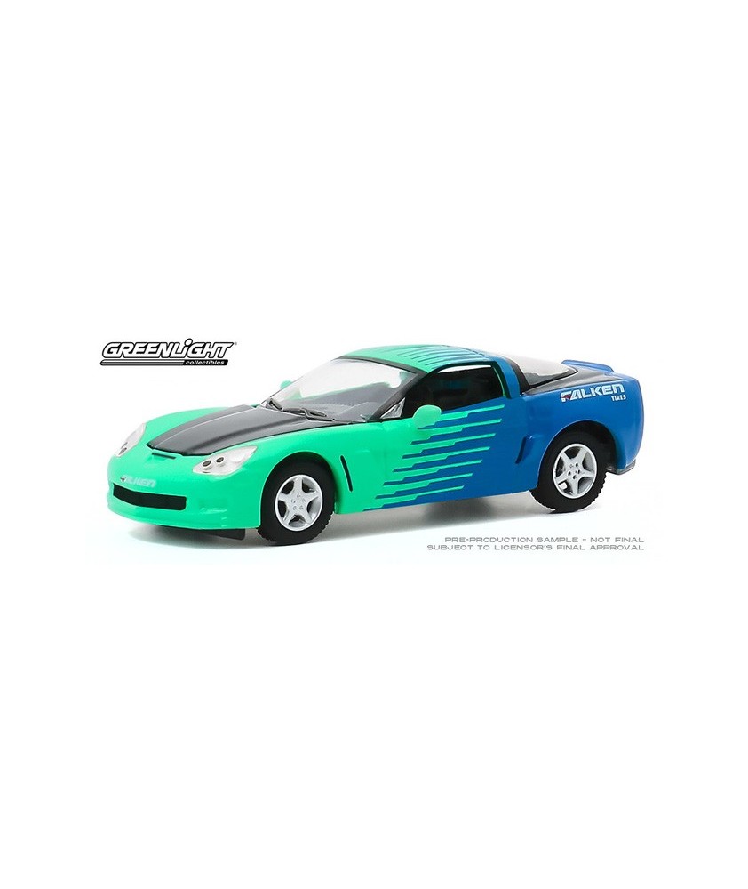 Greenlight Hobby Exclusive - 2013 Chevrolet Corvette C6 Falken Tires