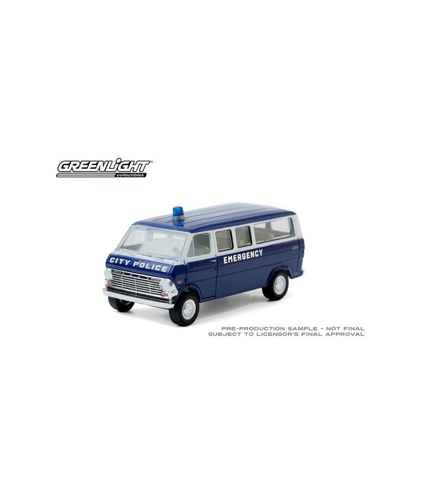 Greenlight Hobby Exclusive - 1969 Ford Club Wagon City Police