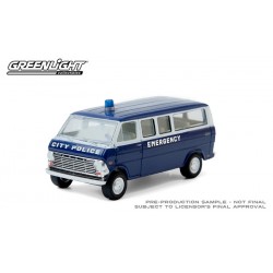 Greenlight Hobby Exclusive - 1969 Ford Club Wagon City Police