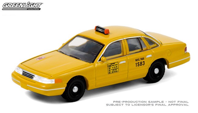 Greenlight HOBBY EXC 1988 FORD limitata Crown Victoria CARRO-TAXI 