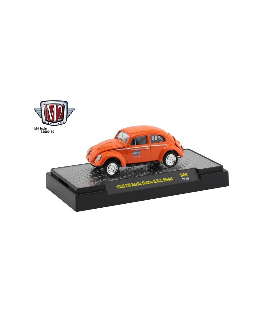 M2 Machines Auto-Thentics Release 60 - 1956 Volkswagen Beetle Deluxe