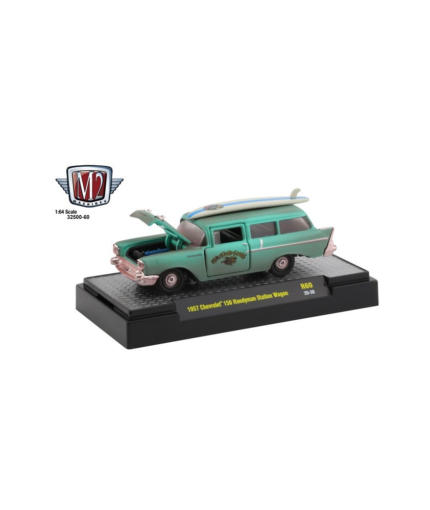 M2 Machines Auto-Thentics Release 60 - 1957 Chevrolet 150 Handyman Station Wagon