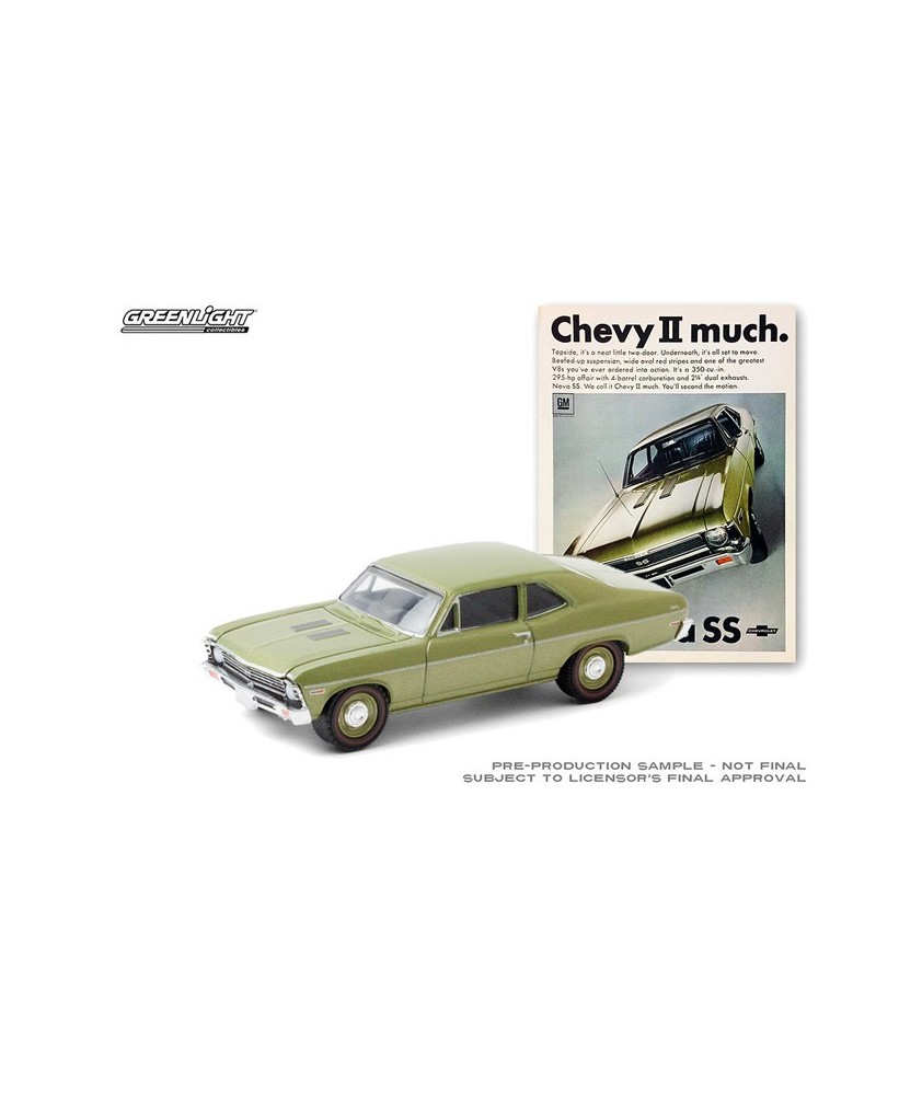 Greenlight Vintage Ad Cars Series 3 - 1968 Chevrolet Nova SS