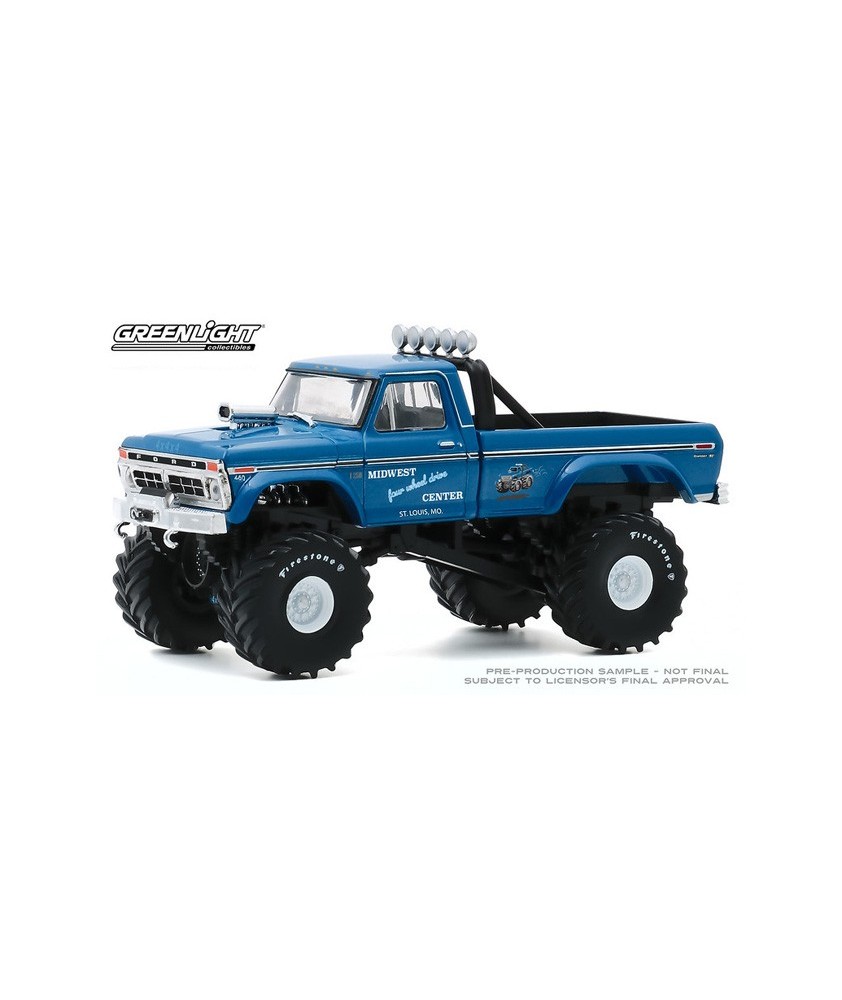 Greenlight Kings of Crunch - 1/43 Scale 1974 Ford F-250 Monster Truck