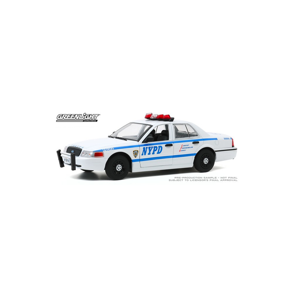 FORD Crown Victoria Police Interceptor Greenlight 1:24 NYPD 2011 
