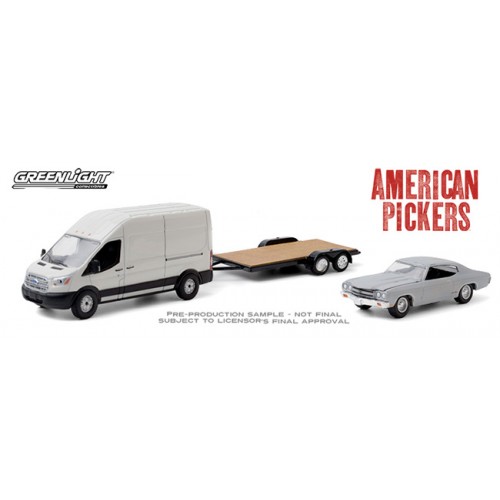 Greenlight Hollywood Hitch and Tow Series 8 - 2015 Ford Transit American Pickers