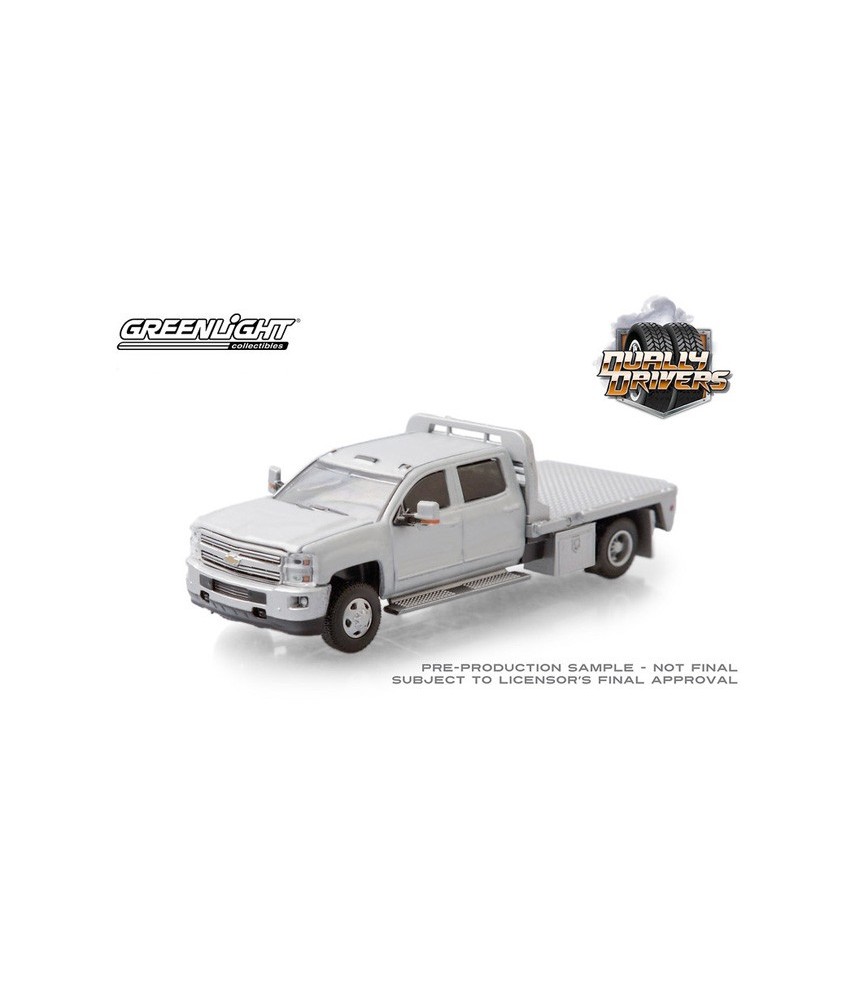 Greenlight Dually Drivers Series 5 - 2015 Chevrolet Silverado 3500 Dually Flatbed