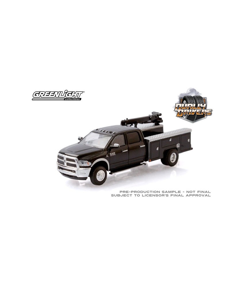 Greenlight Dually Drivers Series 5 - 2018 RAM 3500 Dually Crane Truck