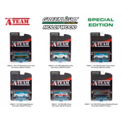 Greenlight Hollywood Special Edition - The A-Team Six Car Set
