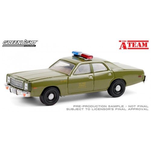 Greenlight Hollywood Special Edition - The A-Team 1977 Plymouth Fury
