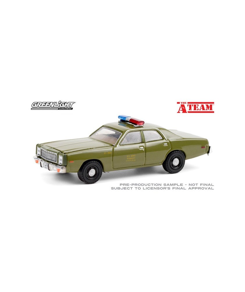 Greenlight Hollywood Special Edition - The A-Team 1977 Plymouth Fury