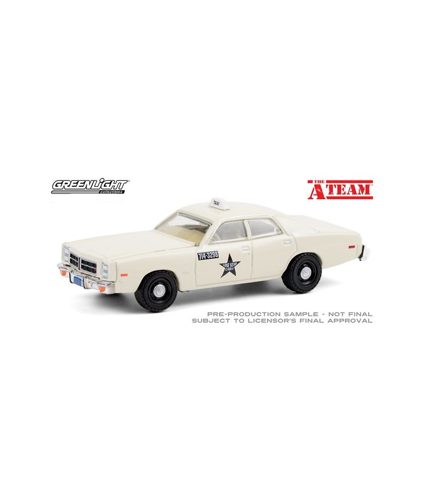 Greenlight Hollywood Special Edition - The A-Team 1978 Dodge Monaco Taxi