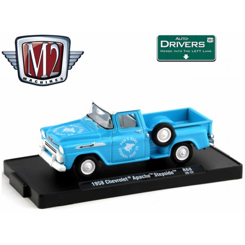 M2 Machines Drivers Release 68 - 1958 Chevy Apache Step Side Truck