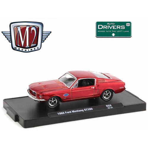 M2 Machines Drivers Release 68 - 1968 Ford Mustang GT 390
