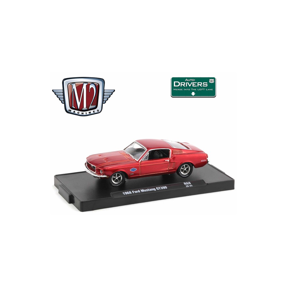 Auto Mods 1968 Ford Mustang GT Ford Performance M2 Machines 1:64 