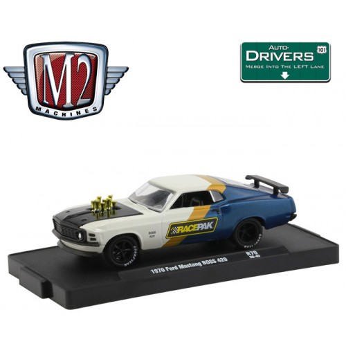 M2 Machines Drivers Release 70 - 1970 Ford Mustang BOSS 302