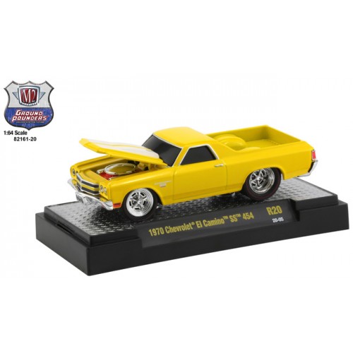 M2 Machines Ground Pounders Release 20 - 1970 Chevrolet El Camino SS 454