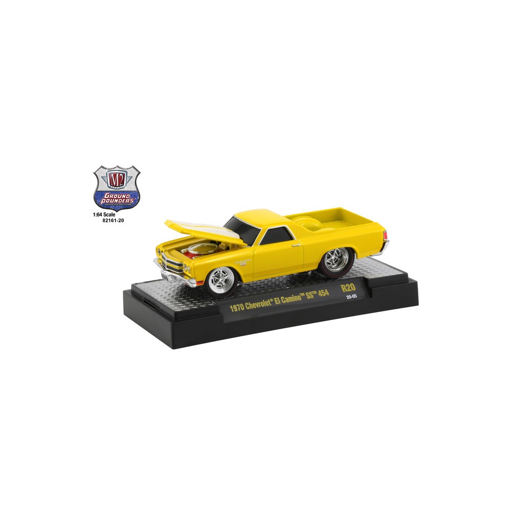 M2 Machines Ground Pounders Release 20 - 1970 Chevrolet El Camino SS 454