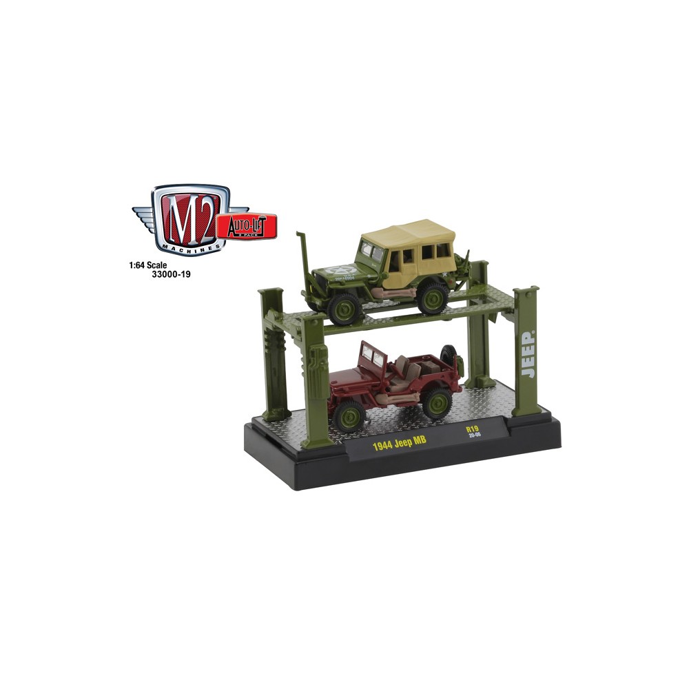 M2 MACHINES DETROIT MUSCLE 1944 WILLYS MB JEEP R57
