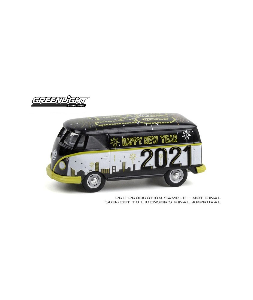 Greenlight Hobby Exclusive - Volkswagen Panel Van Happy New Year 2021