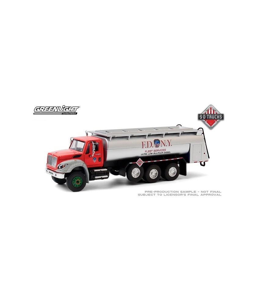 Greenlight S.D. Trucks Series 11 - 2018 International WorkStar Tanker Truck FDNY