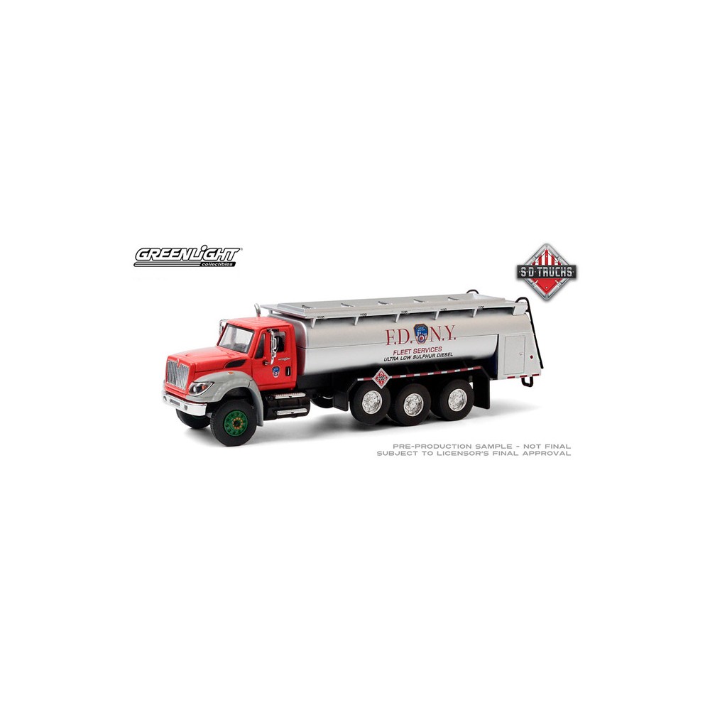 Greenlight S.D. Trucks Series 11 - 2018 International WorkStar Tanker Truck FDNY