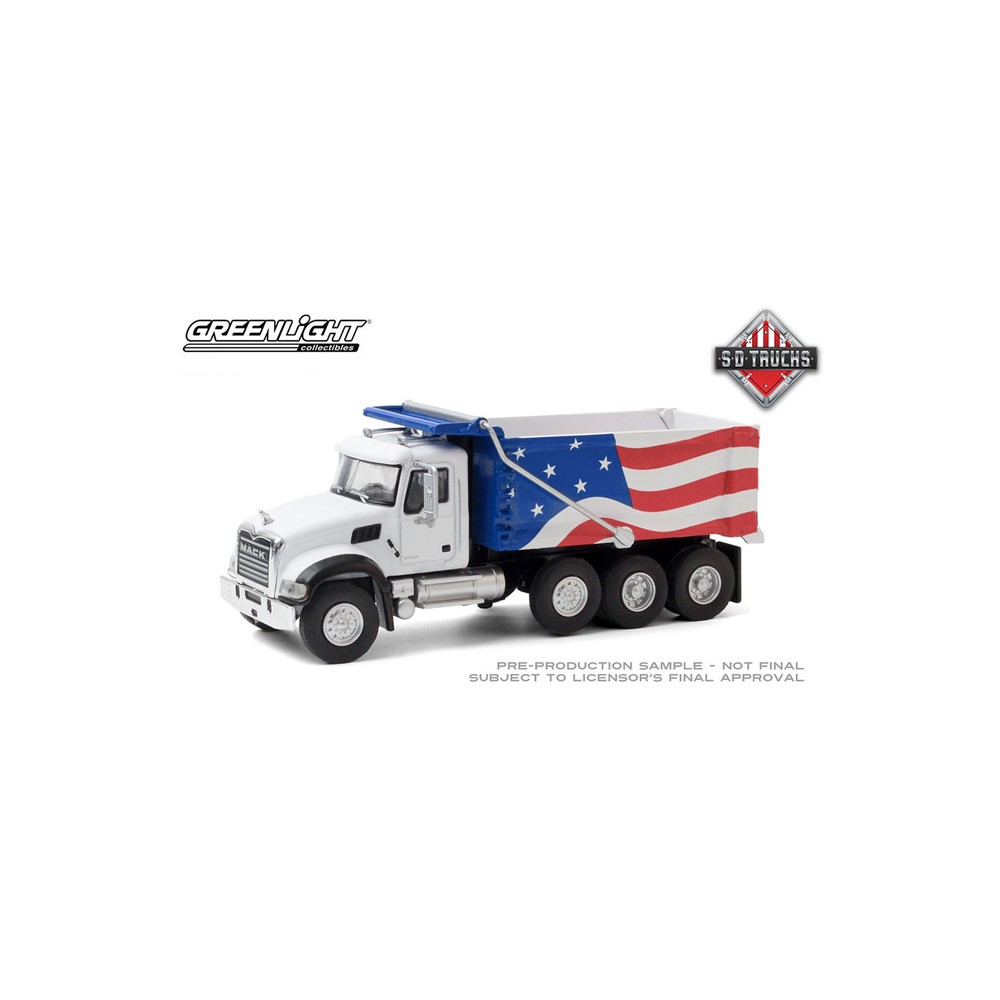 Greenlight S.D. Trucks Series 11 - 2019 Mack Granite Dump Truck
