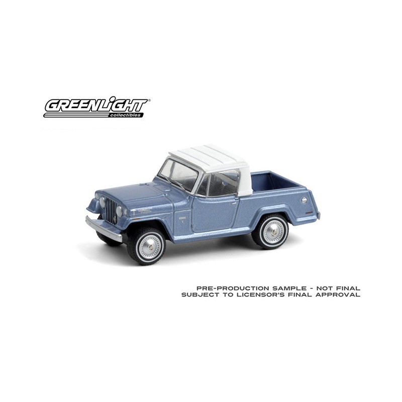 GREENLIGHT BLUE COLLAR COLLECTION SERIES 8 1970 JEEP JEEPSTER COMMANDO PICKUP 