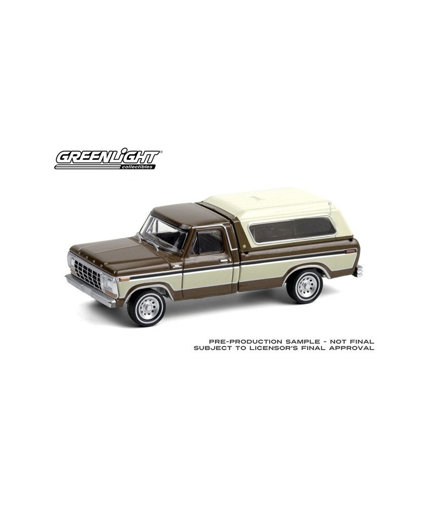 Greenlight Blue Collar Series 8 - 1979 Ford F-150 with Camper Shell