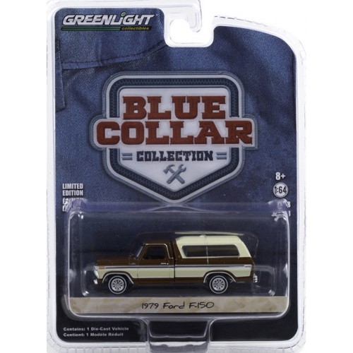 Greenlight Blue Collar Series 8 - 1979 Ford F-150 with Camper Shell