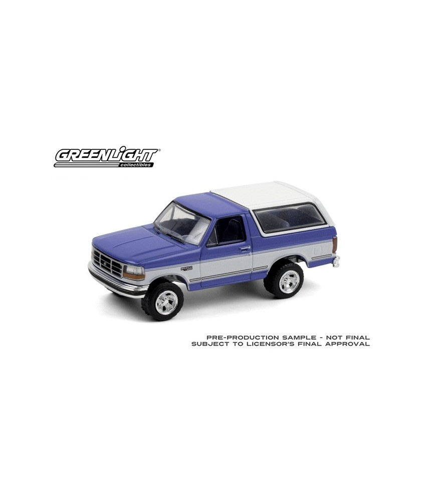 Greenlight Blue Collar Series 8 - 1992 Ford Bronco XLT