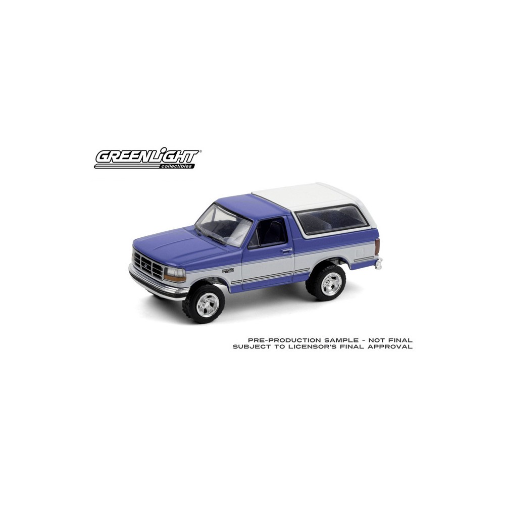Greenlight Blue Collar Series 8 - 1992 Ford Bronco XLT