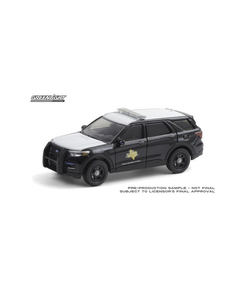 Greenlight Hot Pursuit Hobby Exclusive - 2020 Ford Police Interceptor Utility Texas Highway Patrol