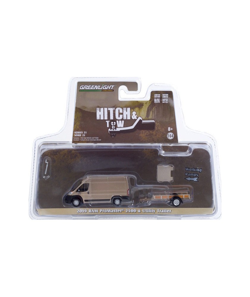 Greenlight Hitch and Tow Series 21 - 2019 RAM ProMaster 2500