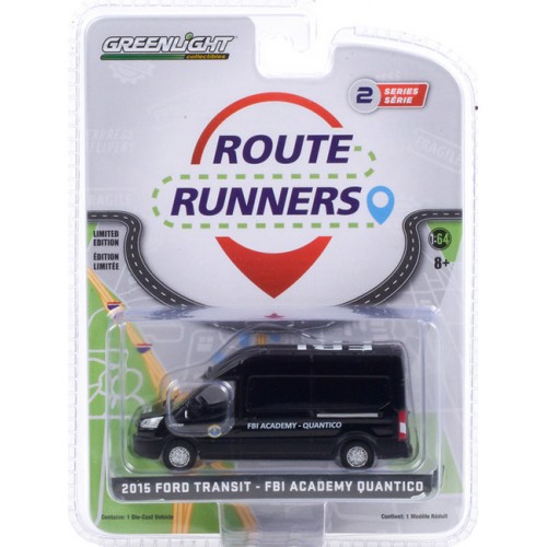 Greenlight Route Runners Series 2 - 2015 Ford Transit FBI Academy