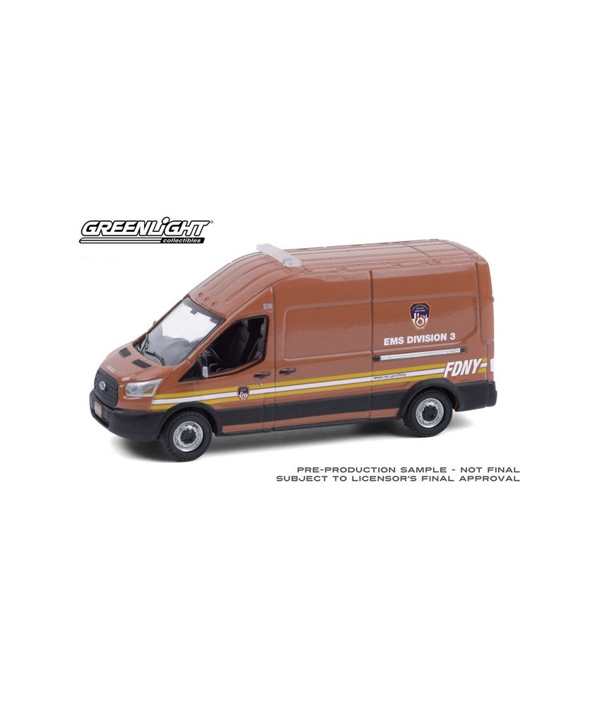 Greenlight Route Runners Series 2 - 2019 Ford Transit FDNY