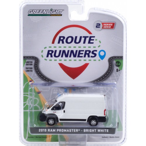 Greenlight Route Runners Series 2 - 2019 RAM Promaster 2500 Cargo High Roof