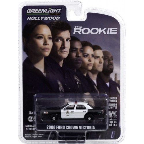 Greenlight Hollywood Series 30 - 2008 Ford Crown Victoria Police Interceptor