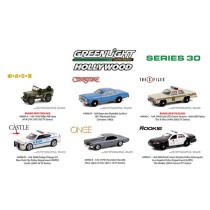 Greenlight Hollywood Series 30 - Six Car Set