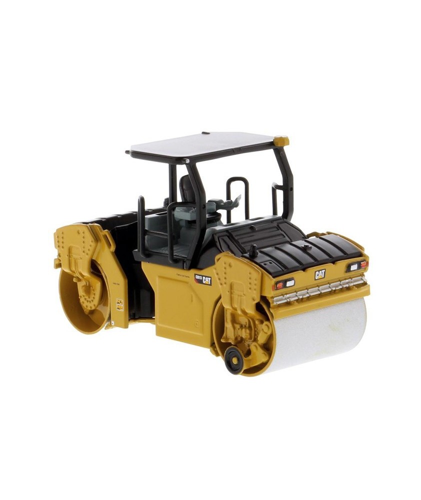 Diecast Masters CAT CB-13 Tandem Vibratory Roller with ROPS