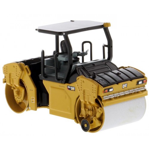 Diecast Masters CAT CB-13 Tandem Vibratory Roller with ROPS
