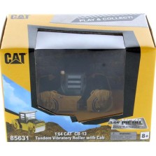 Diecast Masters CAT CB-13 Tandem Vibratory Roller with Cab