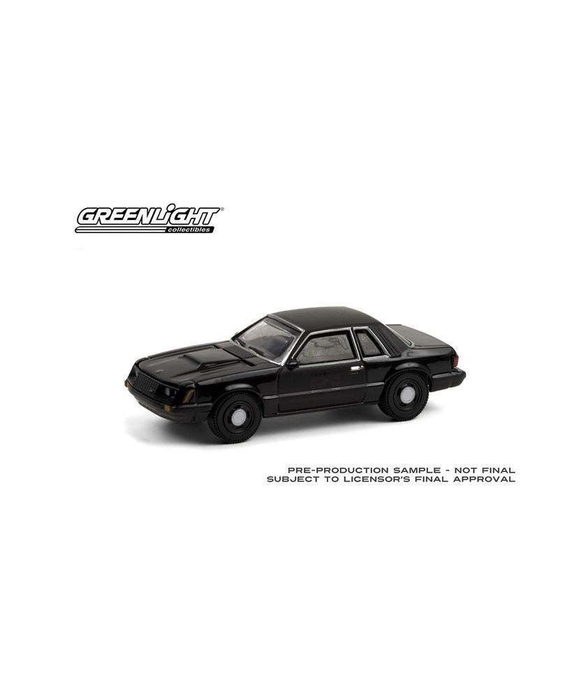 Greenlight Black Bandit Series 24 - 1982 Ford Mustang SSP