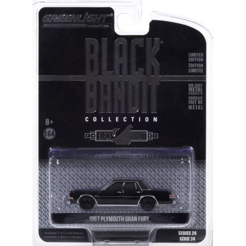 Greenlight Black Bandit Series 24 - 1987 Plymouth Gran Fury