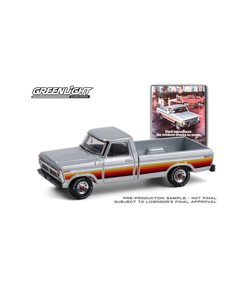 Greenlight Vintage Ad Cars Series 4 - 1977 Ford F-150 Truck