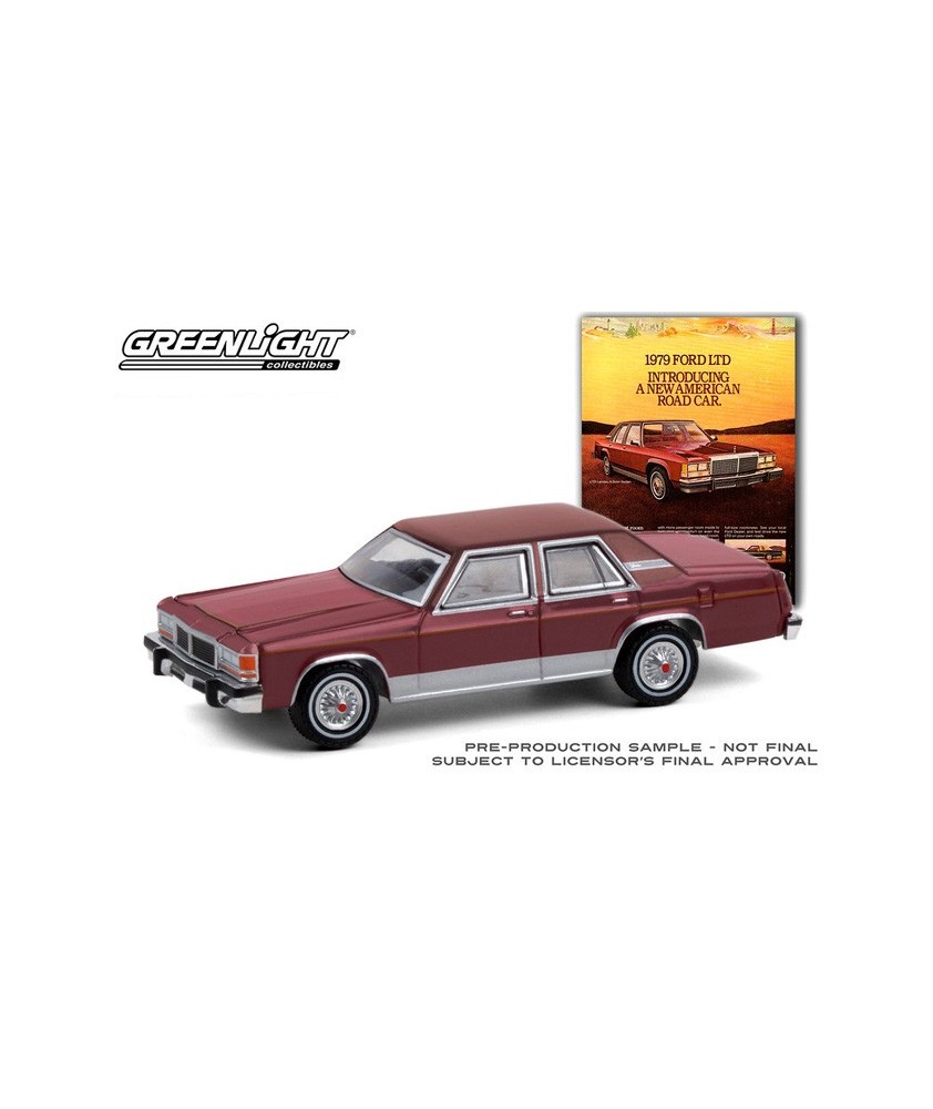 Greenlight Vintage Ad Cars Series 4 - 1979 Ford LTD Sedan